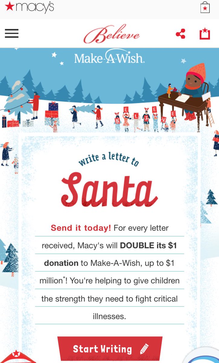 Join <a href="/GulfSouth/">Gulf South Conference</a> and <a href="/AUMathletics/">AUM Athletics</a>  in making twice the difference today when you submit your Santa letter to Macy’s for <a href="/MakeAWish/">Make-A-Wish America</a>.