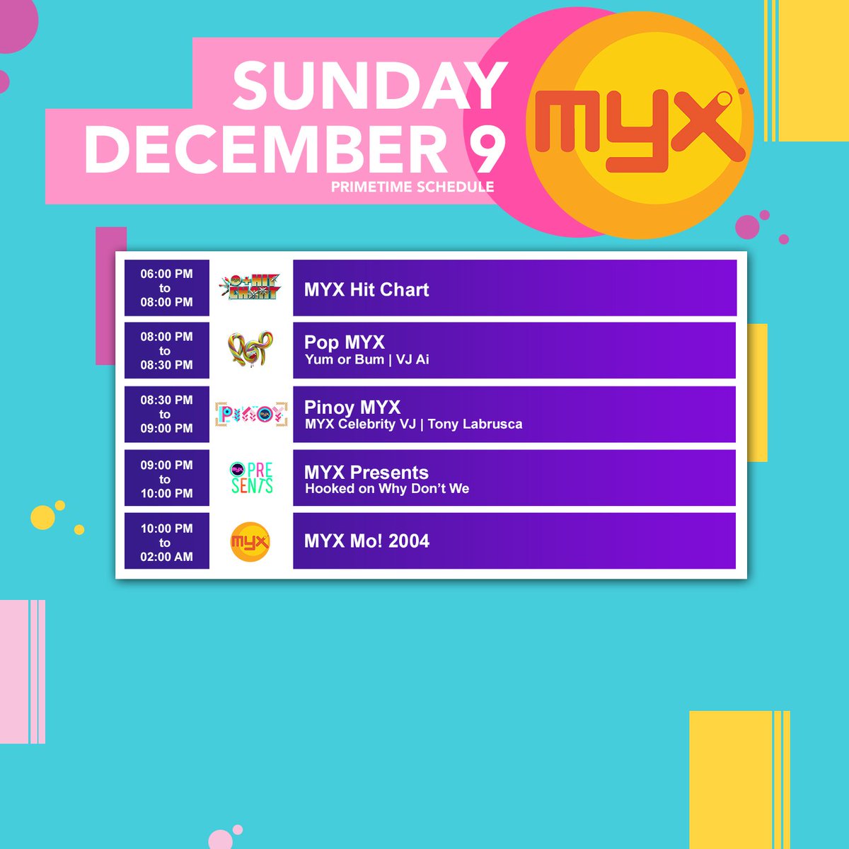 Myx Hit Chart 2018