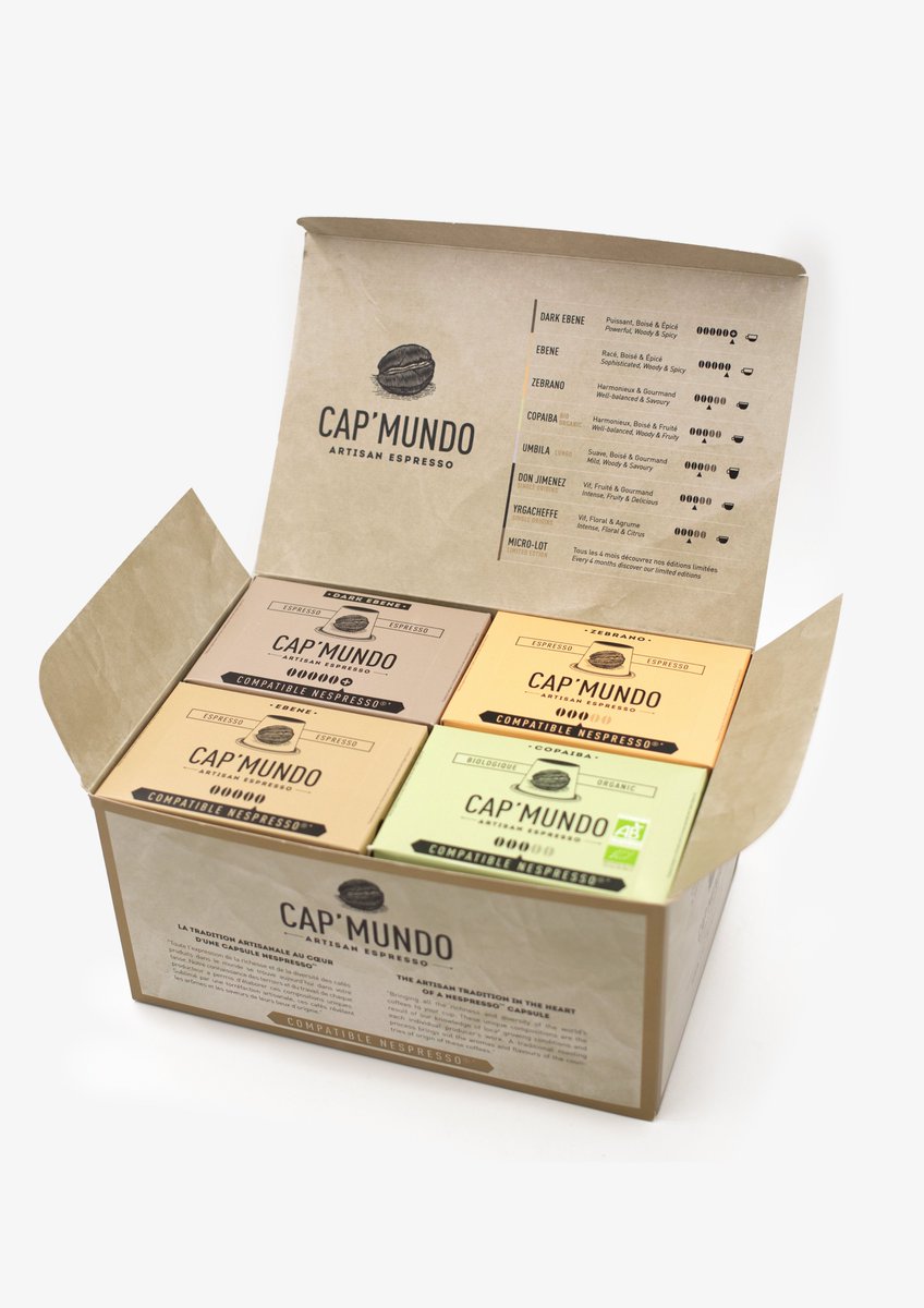 Cap_Mundo's tweet image. discover our set of 8 exceptional coffees.#capmundo #artisanespresso.