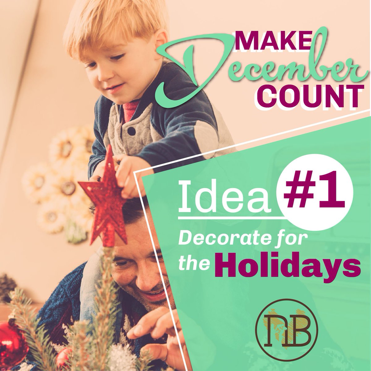 NewBeginAdopt's tweet image. This time of year can get crazy, but there are still many opportunities to spend the holidays with your family. Decorate for the holidays and make it a family affair! Whatever you do, it's the time spent that your children will remember most. #makeDecembercount #adoption