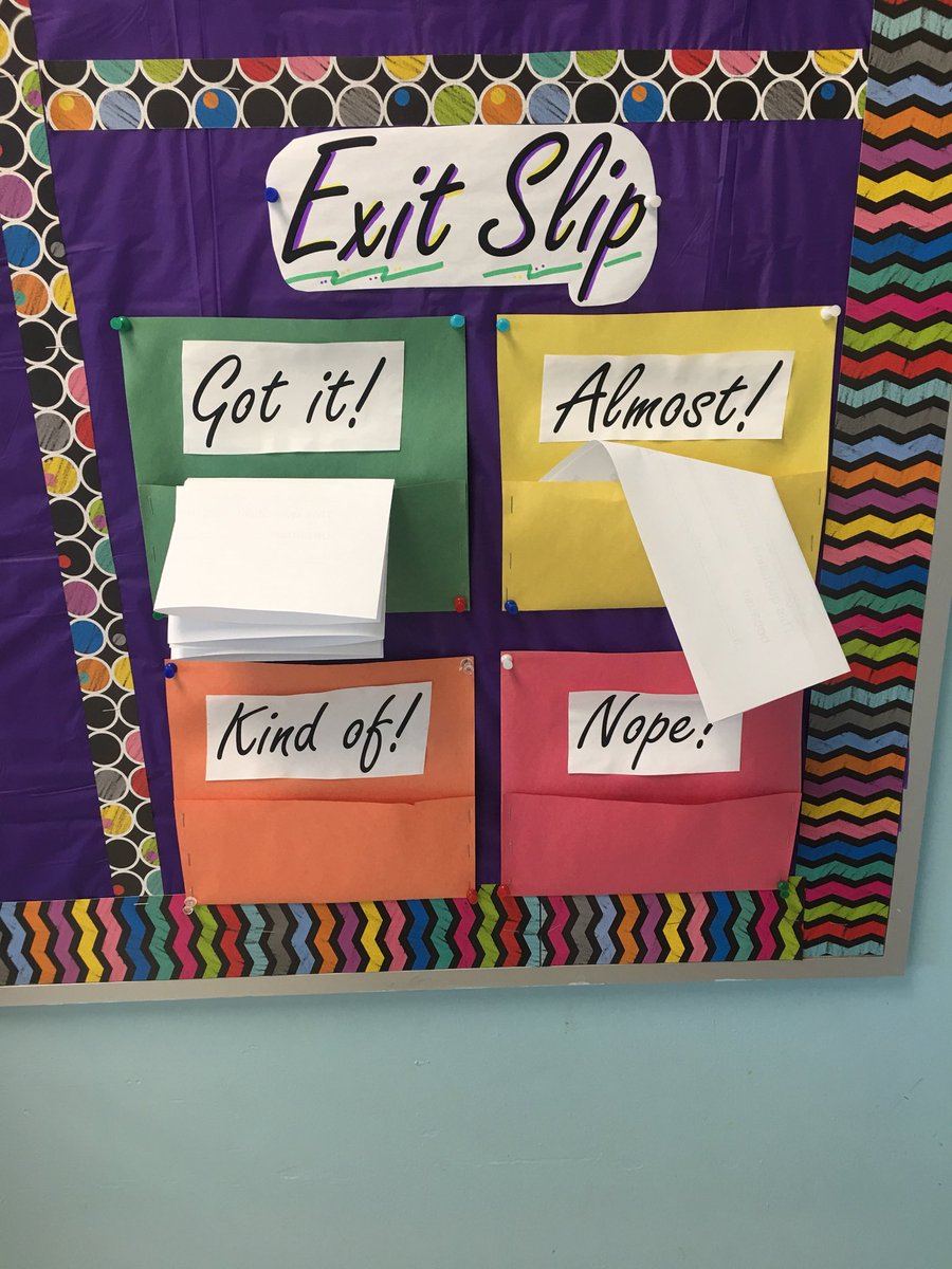 rm4663's tweet photo. This is a great practice to guide exit ticket feedback! Great tool Ms. Koenigsmann! https://t.co/rCiG4YA90E