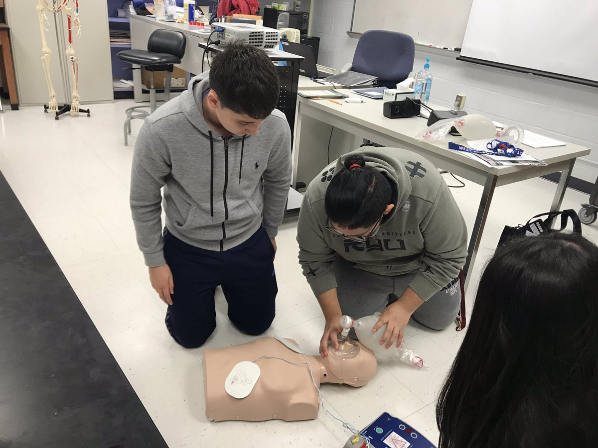 CPR continues in Exploring Health as students work on team dynamics