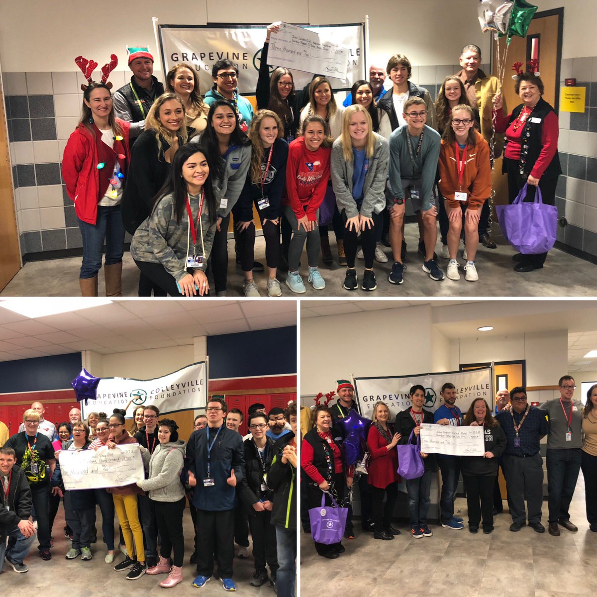 Big THANK YOU to ⁦@GCISDEdFound⁩ for their generous grants. ⁦<a href="/Bergersci/">Mr_Bergerson</a>⁩ ⁦@SandersDiehl⁩ ⁦<a href="/GhsRise/">GHS RISE</a>⁩ #ghsunity