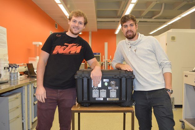 HamOntComNews's tweet image. Construction companies using an updated Batt Pack Energy unit to run their tools will be employing technology developed by Mohawk College student Grant Wingfield. #HamOnt @MohawkCollege

hamiltonnews.com/community-stor…