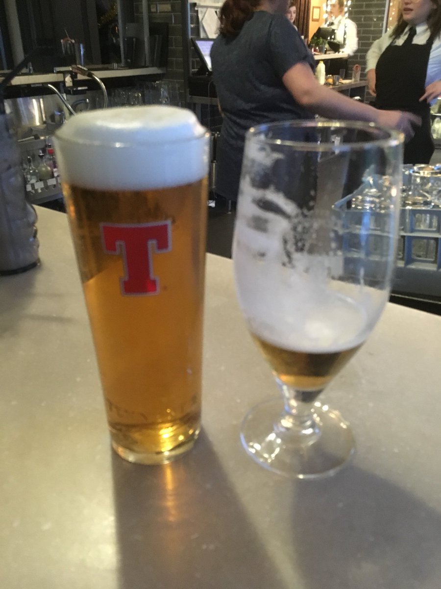 Tipperthomson's tweet photo. @TennentsLager we started classy at 172 The Caird but obviously my teucther accent brought it back to normal thank god, it’s no Stella yer servin! #normalglassplease https://t.co/vYkMpSuuty