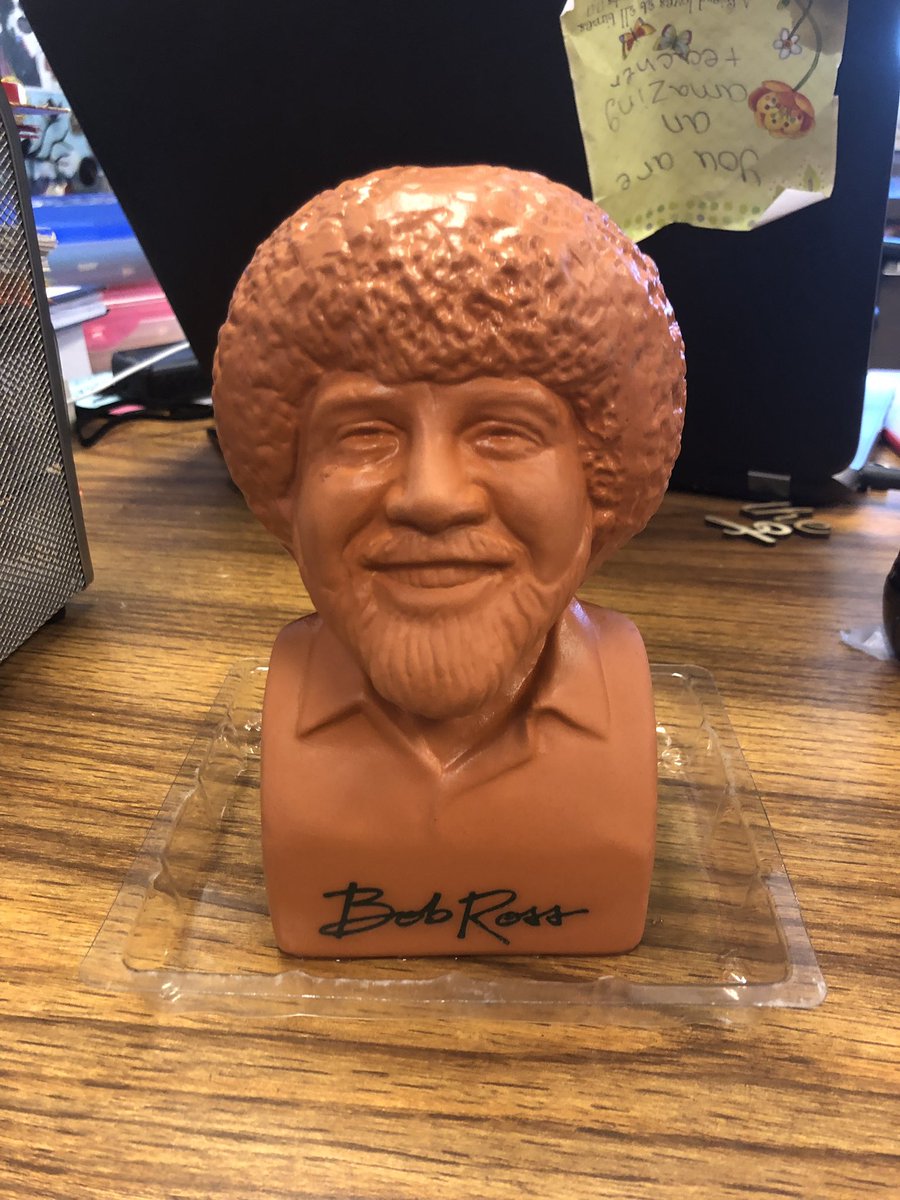 jbenjami1's tweet photo. Meet @jbenjami1 class mascot. ChiaBobRoss! #takingchiasbyredstorm https://t.co/ChVlUAfFDl