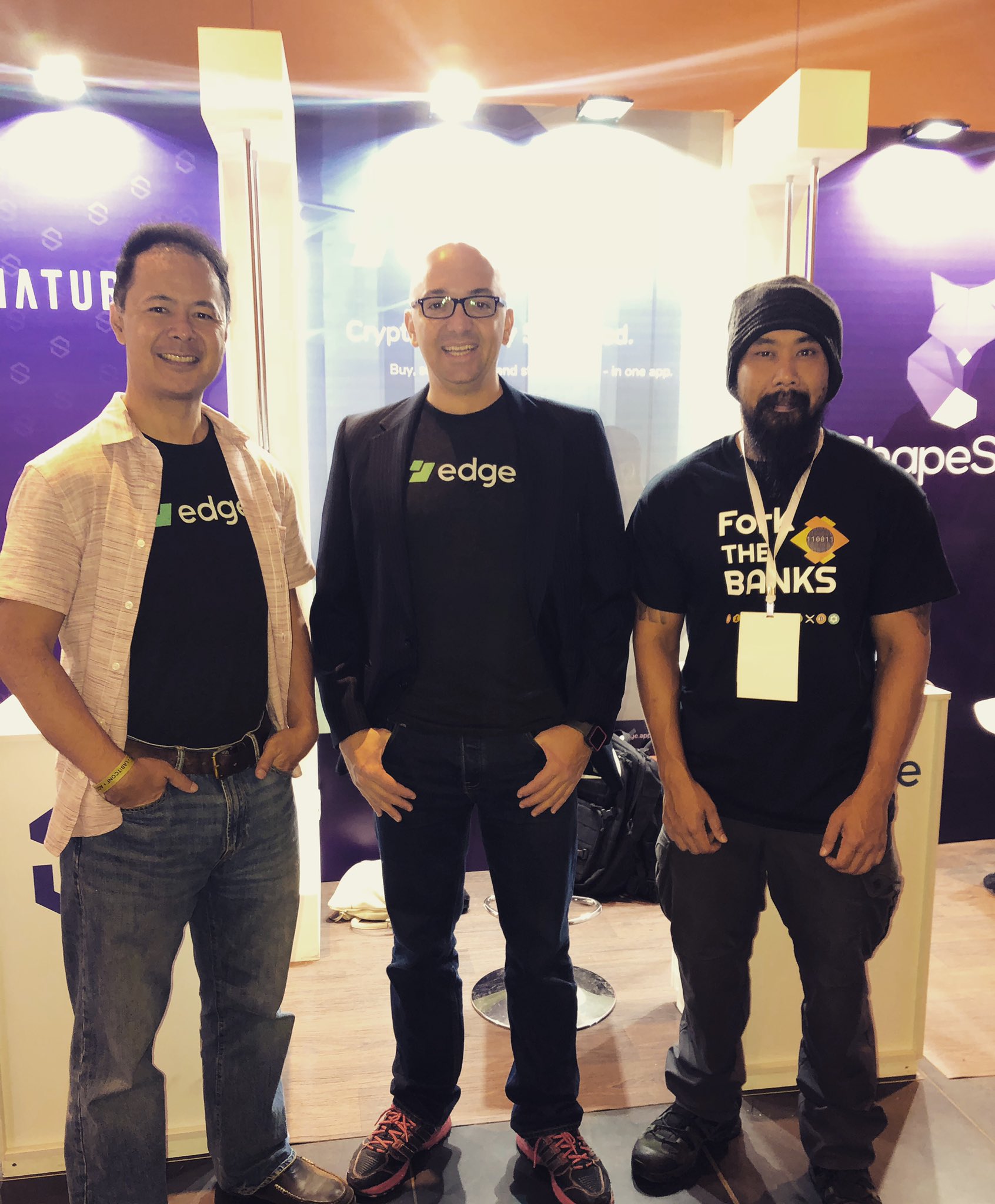 Edge on Twitter "Men of the hour spreading the good word of