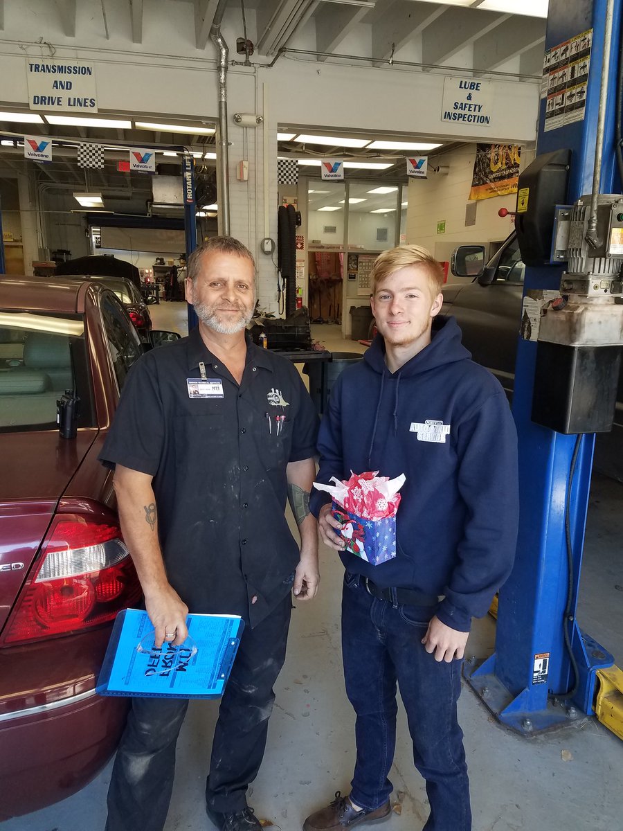 Zach Honaker has just become our first ASE Student Master, being certified in all 8 ASE certifications plus Light Maintenance. Congratulations Zach! Way to go Mr. Parks.