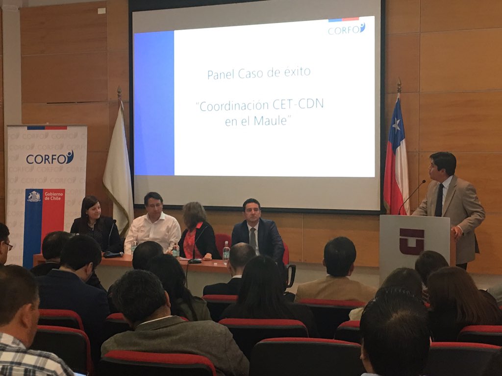 cet_thinkagro's tweet photo. Carolina Urzúa, Gerenta de #ThinkAgro participa de panel “Ejemplo de articulación regional en beneficio de las #Pymes”, en 2do Encuentro Nacional de Centros de Extensionismo, en #Utalca, campus #Curicó
#CETCorfo #ThinkAgroContigo #Corfo #CorfoEnMovimiento https://t.co/N4j7Mye5Rl