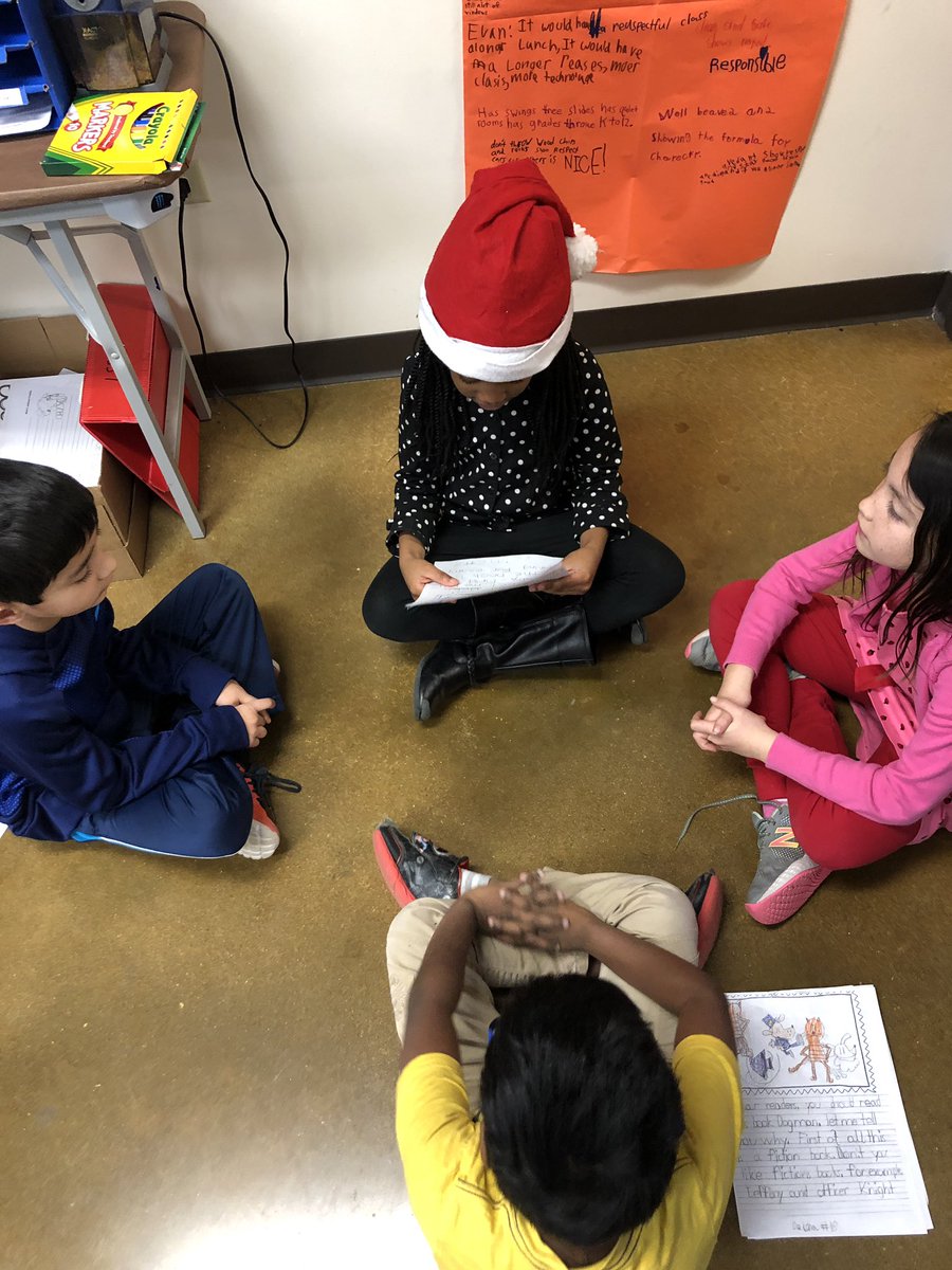 InnovatewithMsG's tweet photo. 2nd graders have a publishing party to celebrate the end of our Persuasive Writing unit! Ss wrote persuasive pieces about why you should read their favorite book! #writersworkshop #HappyFriday https://t.co/uT6IsHYEsl