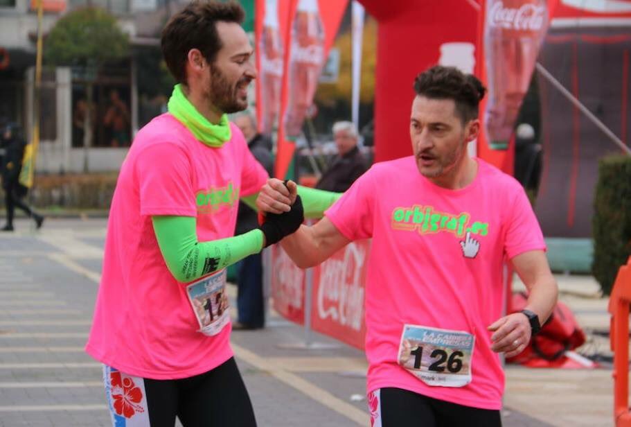 Tri_Intell_Int's tweet photo. I Carrera de las empresas leonesas. Representando a Orbigraf S.L. Dos titanes, @sunnpdro y Rubén Caballero. Primer puesto por equipos de 2 masculino. #intelligentintervalinstax #instax https://t.co/W9mnrXe6P0