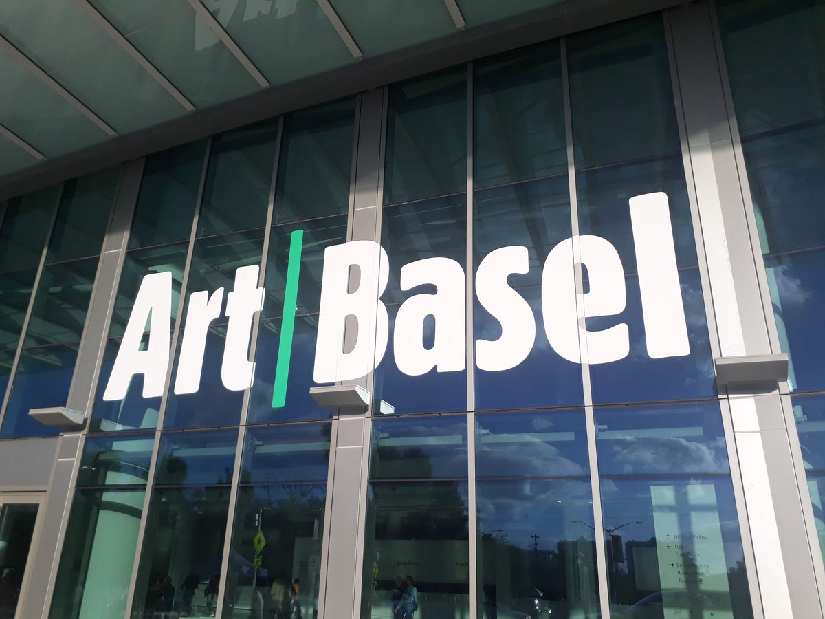 queBeis's tweet image. ¡Segundo día en @artbasel Miami! 😊😊😊 ¿Qué te está padeciendo la última gran feria del año? 
#artfair #miami #miamibeach #artbaselmiami #artbasel2018
