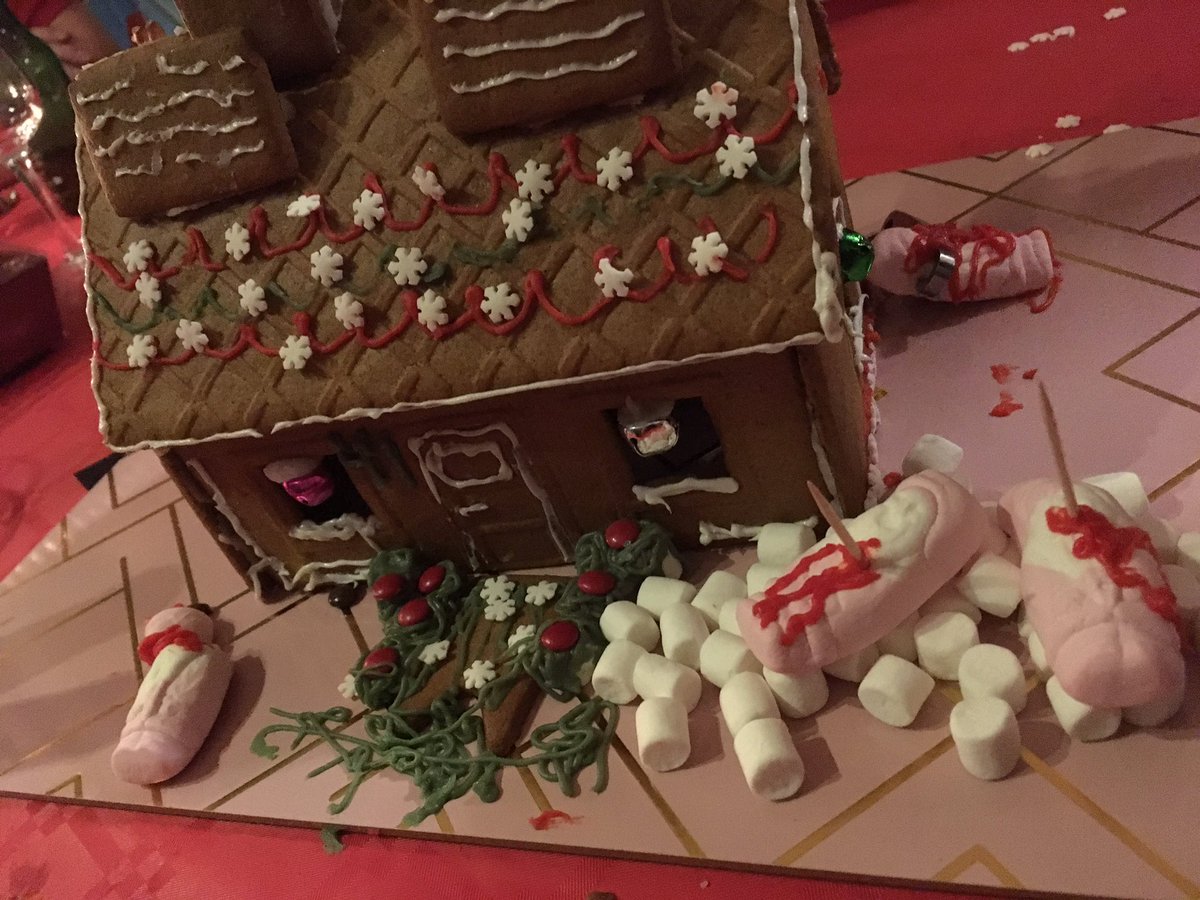 Makabert tema på årets julfest