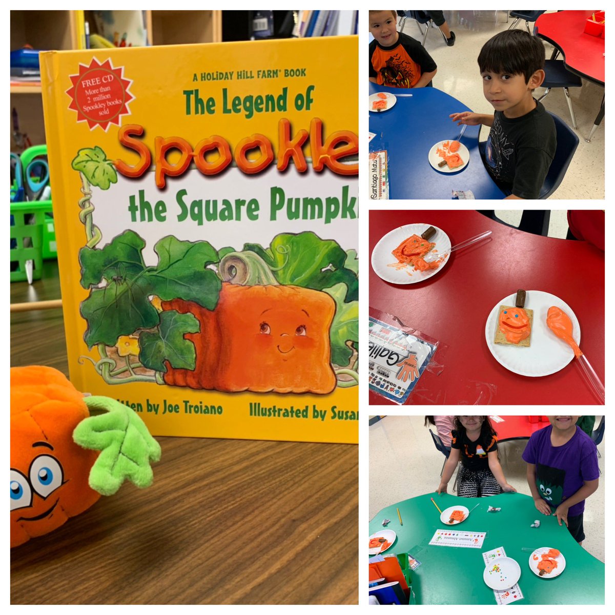 MrsCoverick's tweet photo. Bringing characters to life by creating a hands-on activities! #flashbackfriday #positivelearningenvironment #langleytwitter #day3 #kinderfun https://t.co/wQtvEc8fbj