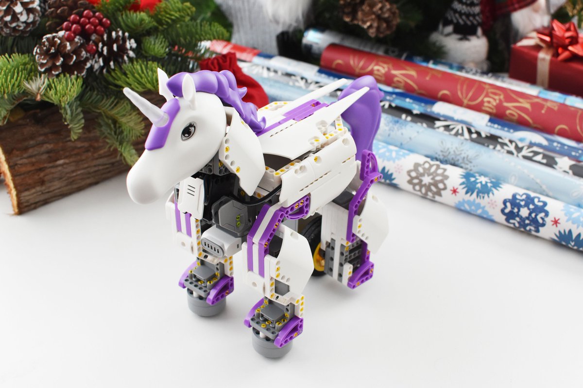 SavvySavingCoup's tweet image. Who loves #unicorns? This #UnicornBot is extra special and can be coded to do cool things!! It is made by @UBTECHRobotics #JIMURobot #CreateMagicwithJIMU #UBTECHRobotics #ad learn more: savvysavingcouple.net/2018/12/06/the…