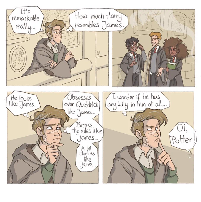 harry, you have your mother's sass. 