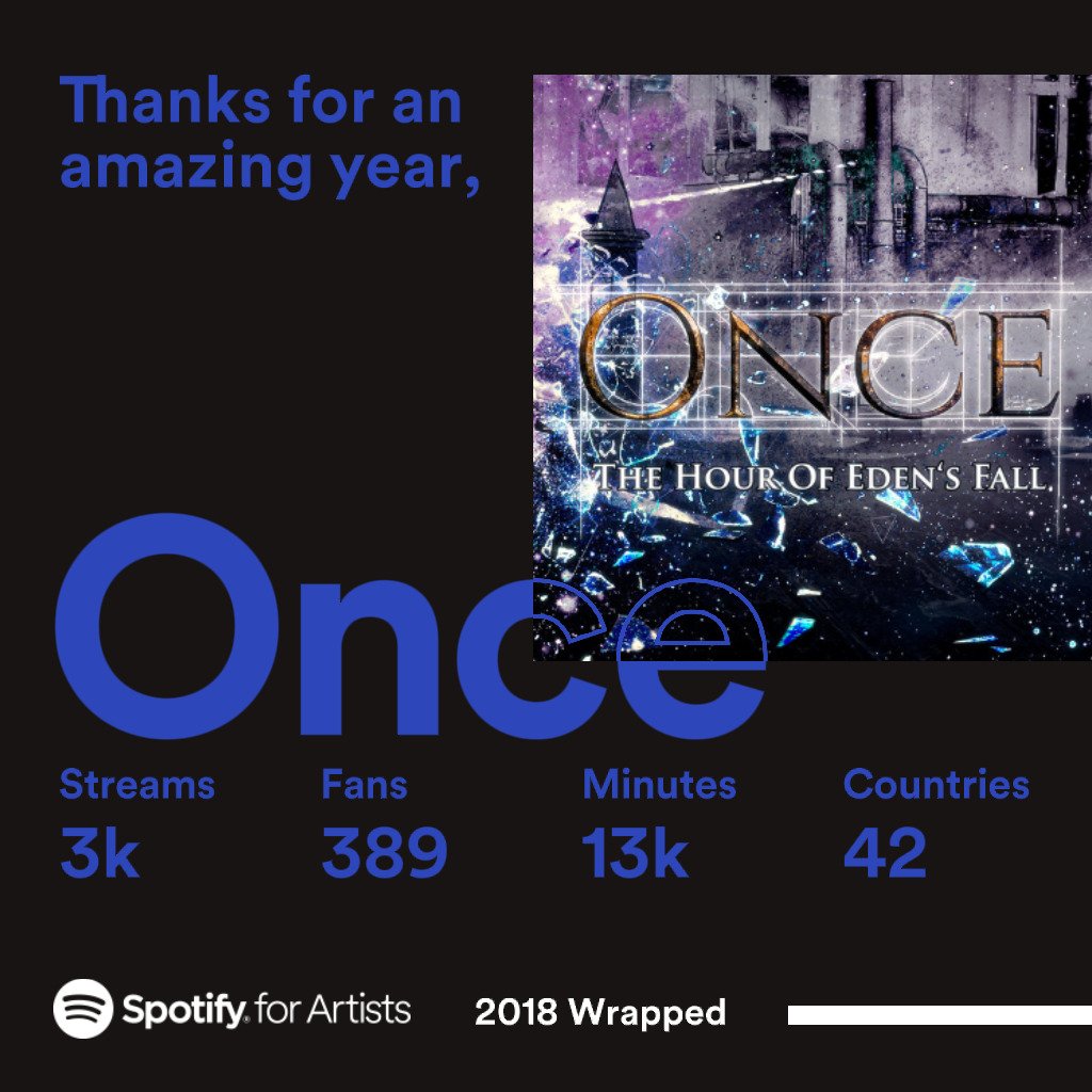 official_ONCE's tweet photo. With the release of "After Earth" we stepped into the fields of Spotify! Thanks for a wonderful start in 2018!
 #spotify https://t.co/OadiHeYjkH