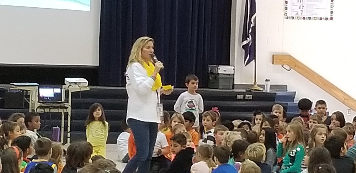 TimSparbanie's tweet photo. Our rock stars -AP @deedeehw5 and counselor @LCPScounselor leading the way with our #inclusiveschoolsweek celebrations @LowesIslandElem. Helping our students recognize and celebrate our uniqueness -- Just Like Me. #spottedatLOW #lcps19 https://t.co/N8Ne92CL4N