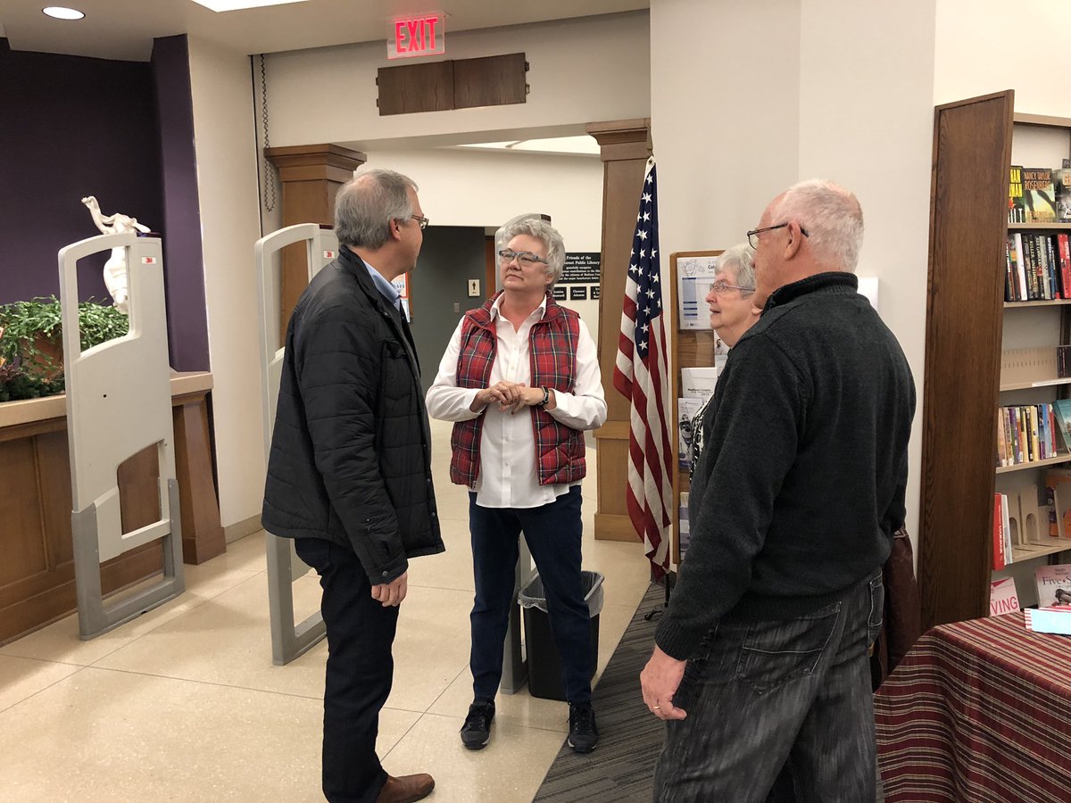 Did someone say chocolate? Got some of my Christmas shopping in between stops in Winterset last weekend and these caught my eye. Talked to some folks in town about getting the Farm Bill done this month #IA03