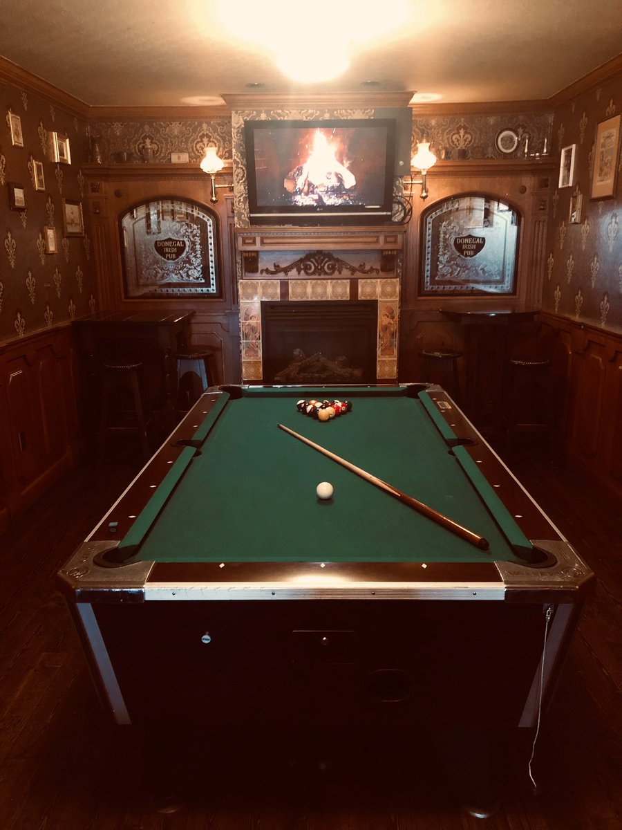 DonegalY's tweet photo. Look what has arrived at the pub! Who’s gonna be the first to break her in?!? 🎱 #yyc #yycpub #yycpool #yycpoolleague #yycpooltables #swcalgary #yycnow #yycpubfood #yycdrinkspecials https://t.co/GuQNw6vWVH