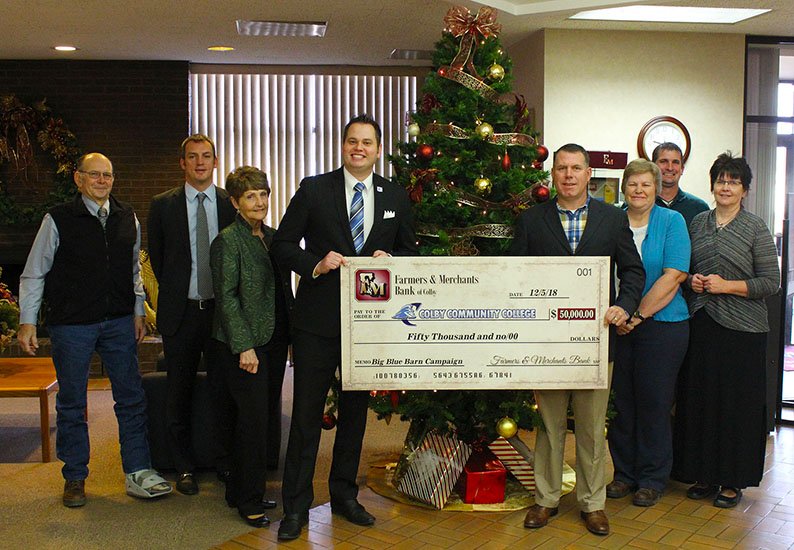 Ccc Public Info On Twitter F M Bank Boosts Big Blue Barn