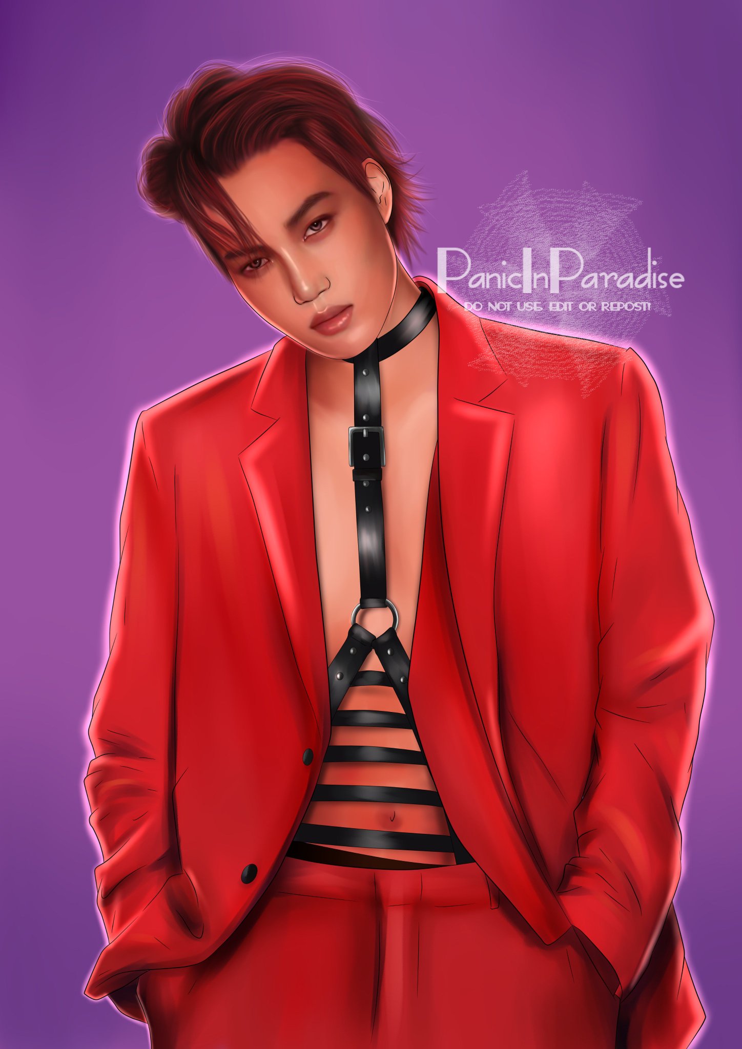 🌵Irina on Twitter: "Love Shot - Kai Do not repost! #exo #fanart #kai #