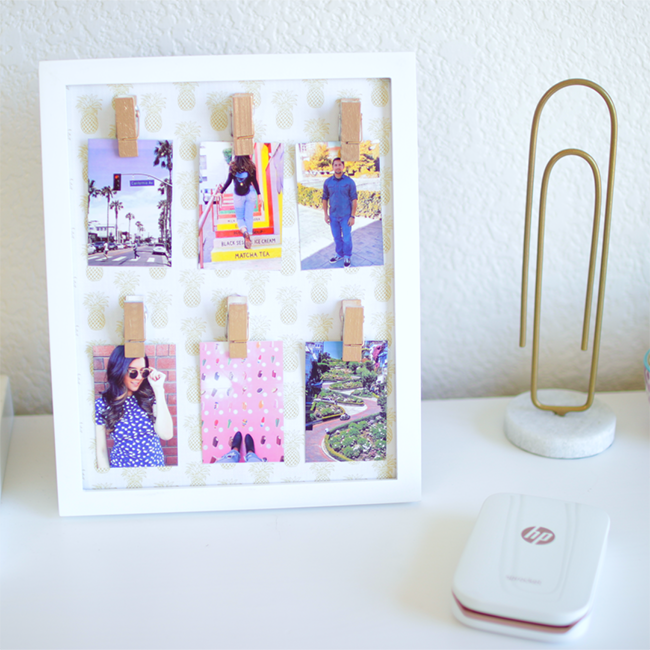 Here is a cute and simple DIY to display your favorite shots!: ow.ly/NVi630mUjvx