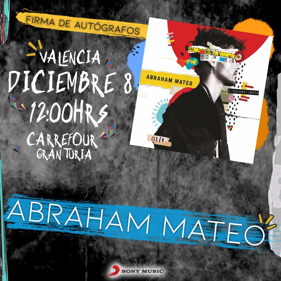 #VALENCIA tenéis listo vuestro disco? Os espero mañana a las 12:00hrs en Carrefour de Gran Turia para celebrar #ACámaraLenta