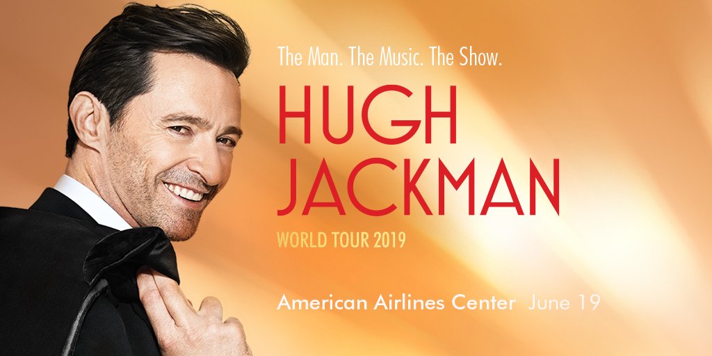 AAC π (@AACenter) on Twitter photo 2018-12-07 16:47:42 The Man. The Show. The Music. Tickets for @RealHughJackman on June 19 are on sale now! ποΈ:ticketmaster.com/event/0C005570β¦ The Man. The Show. The Music. Tickets for @RealHughJackman on June 19 are on sale now! ποΈ:ticketmaster.com/event/0C005570β¦