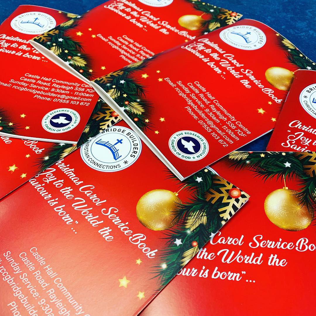 MMP_Romford's tweet image. Christmas Carol Service Book! #designprint #book #christmas #carol #booklet