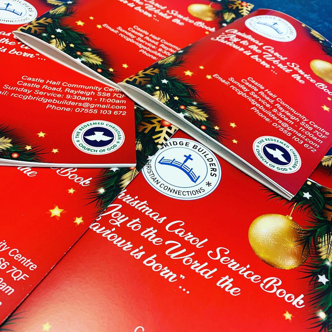 MMP_Romford's tweet image. Christmas Carol Service Book! #designprint #book #christmas #carol #booklet