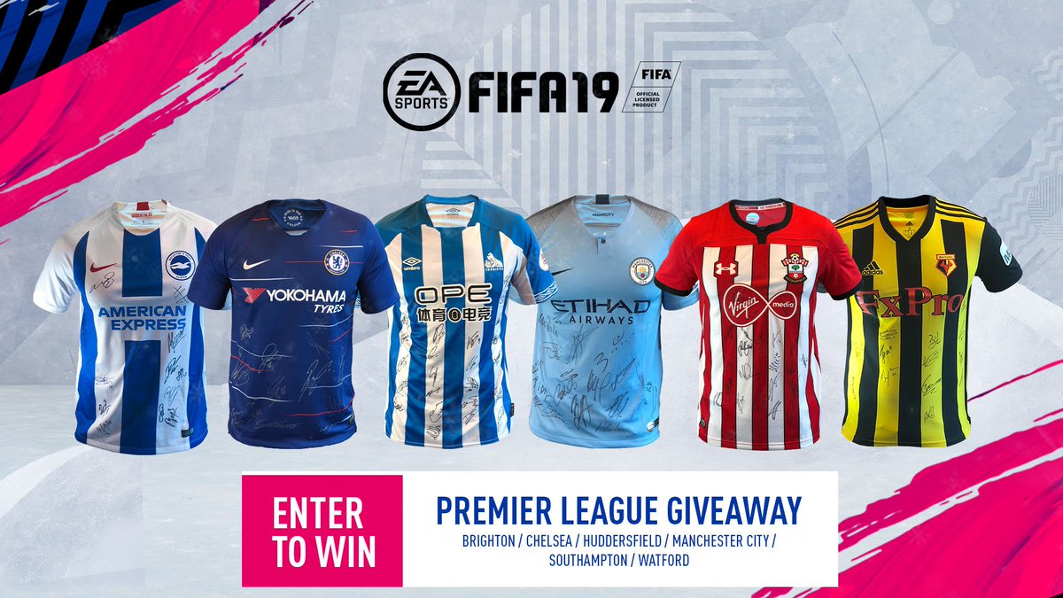 The #19DaysofFIFA Giveaways continues! Enter for a chance to win this #PL signed kit package! http://x.ea.com/54283 @premierleague #FIFA19