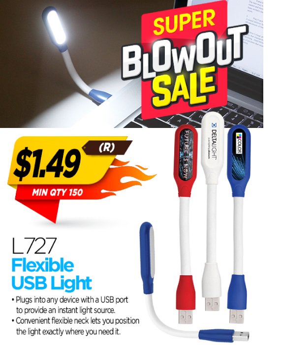 ISMpromo's tweet image. Flexible USB -LED Light - While supplies last

#usblight #usblightning  #light #nightlight #christmasgift #giftideas #electronics #convenient #branding #promotionalproduct  #Whilesupplieslast #techgift #TechGifts 

Inquiries
734-855-4271
orders@ismarketingservices.com