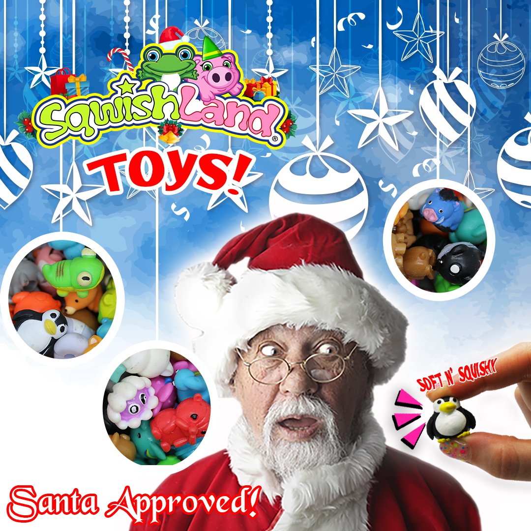 SqwishLand toys make wonderful stocking stuffers!
 Get 250 Squishy Toys for only $49.99 
 Available at SqwishStore.com, #Amazon, or eBay #SqwishLand #SqwishStore #Christmas #ChristmasGifts  #ChristmasShopping #StockingStuffers