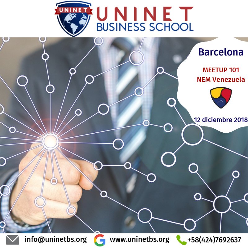uninetbs's tweet photo. ¡No te lo puedes perder!

Te invitamos al MEETUP 101 NEM Venezuela.

Será en Barcelona, el 12 de diciembre.

Para acudir solo debes ingresar en nuestra bio (ubicada en nuestra bio), ahí encontrarás toda la información.

#uninetbs #criptomonedas  #blockchain #nemvenezuela https://t.co/0dp2DvVGQI