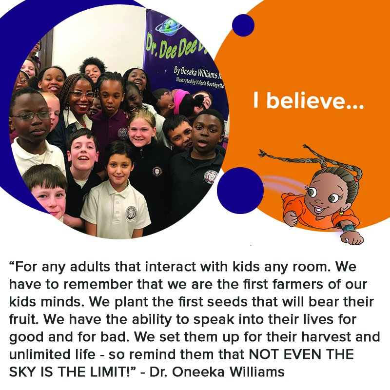 DrOneeka's tweet image. Continuing our conversation from last week bit.ly/2zK1uY4. Here's the second thing I believe... Educators and parents, this one is for you! #NotEvenTheSkyIsTheLimit #DynamicConversations #ShareLove
