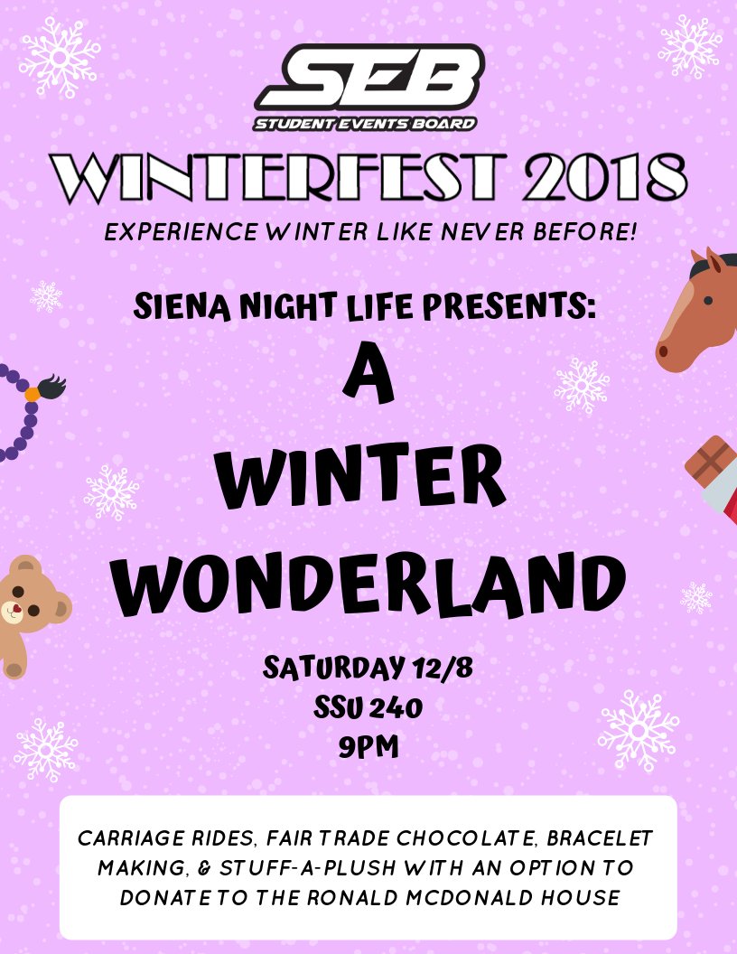 Siena Student Events tweet media