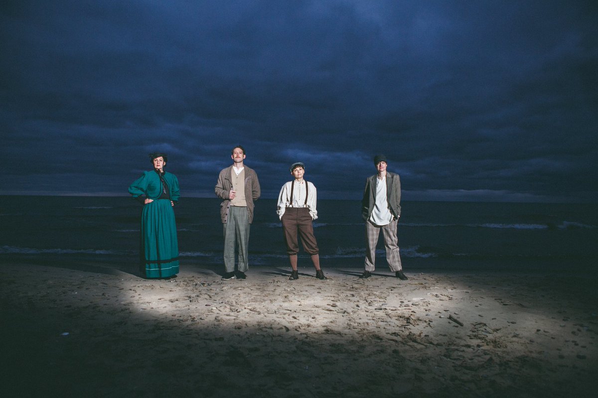 DVCtheatre's tweet photo. It’s opening night! Come check out the world premiere of Jamie O’Neill’s At Swim, Two Boys At the MuCCC this weekend and next (Dec 7-15). 🍀🇮🇪 #lovewins #theatre  📷: Kelly Kester https://t.co/quJaulSM3C