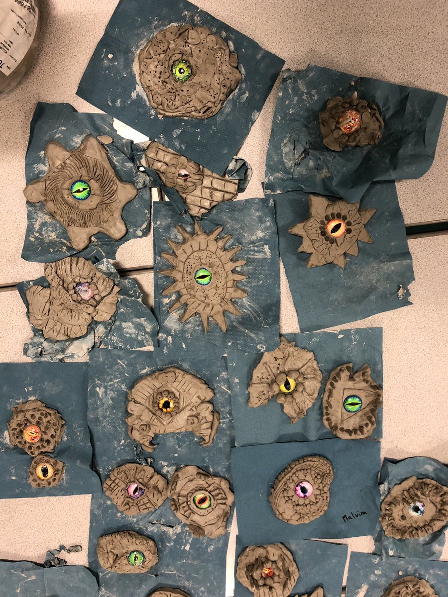 Very impressed with our dragon eyes created today! #ambitiouscapable @WillowtownPri