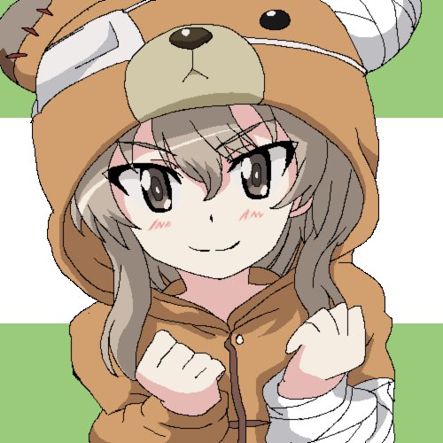 以前描いた島田嬢 
#ガルパン #島田愛里寿 