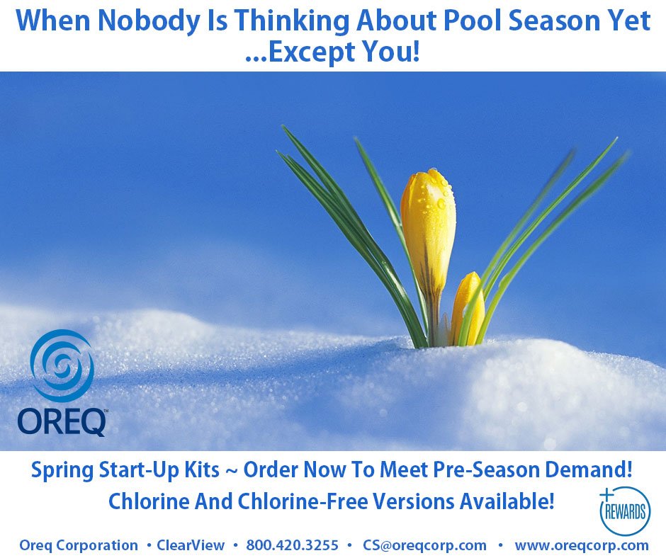 Pool &amp; spa industry distributors ...
oreqcorp.com/catalogs/2019_…
#springstartup #oreq #oreqcorp #clearview #distributors