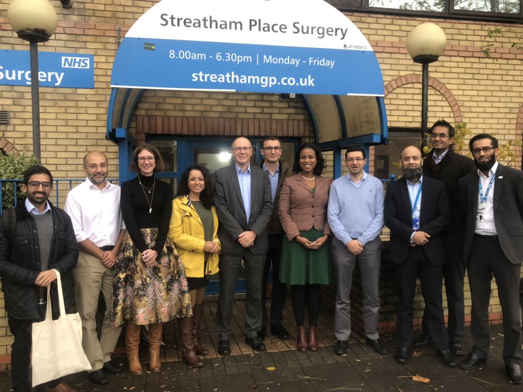 Prof_StevePowis's tweet image. @NikkiKF and I had a great visit to @ATMedics in Streatham this morning. Hugely impressed with their approach to multi-disciplinary primary care at scale. Thanks for inviting us!