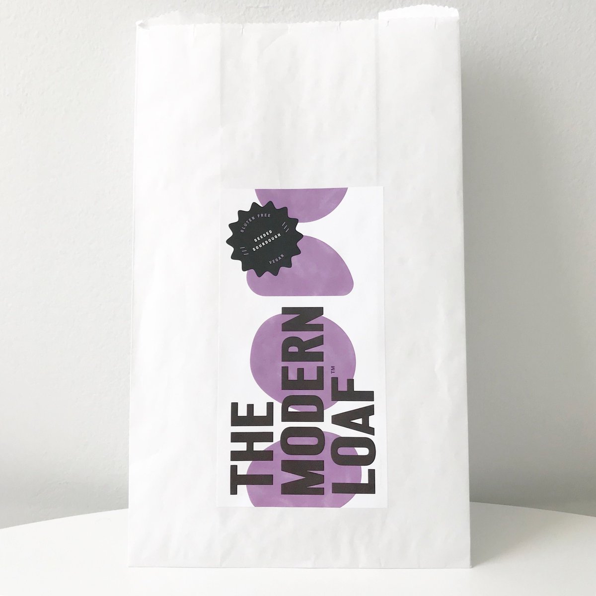 TheModernLoaf's tweet photo. Our packaging.  Bold, clean, simple and beautiful.  Just what we were going for!  Thank you @_BrightDesign! #themodernloaf #madewithnothingtofear #packagingdesign #brandingdesign #branding #foodmarketing #brandidentity https://t.co/HO9cb8RYWu
