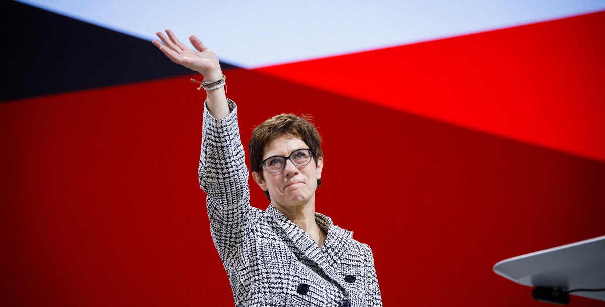 Annegret Kramp-Karrenbauer ist neue CDU-Vorsitzende