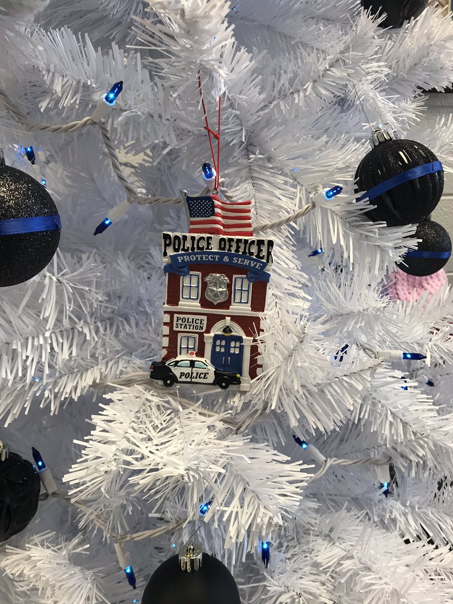 Big thanks to Riley Schekirke for giving me this awesome Christmas Tree Ornament!! It looks great on our Tree at the Police Department! <a href="/StormLakeCSD/">Storm Lake CSD</a>