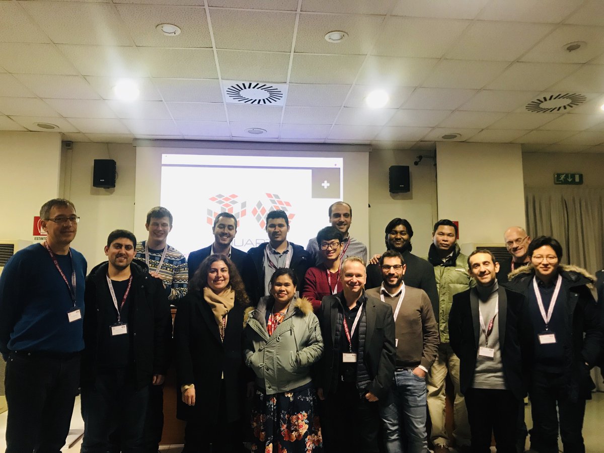 QUARTZ ITN (@quartzitn) on Twitter photo A successful meeting us over. Kudos to all our early stage researchers for their great work. Keep going! A successful meeting us over. Kudos to all our early stage researchers for their great work. Keep going!