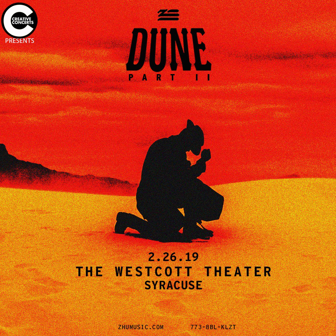 DJKnowledge's tweet photo. ZHU NOW ON SALE! - #Syracuse
You can save $7 on @ZHUmusic tickets at The @WestcottTheater with #ColumnsofKnowledge
Buy Tickets Here: https://t.co/ZZ4UcOUQEh https://t.co/RiJzOlGFMK