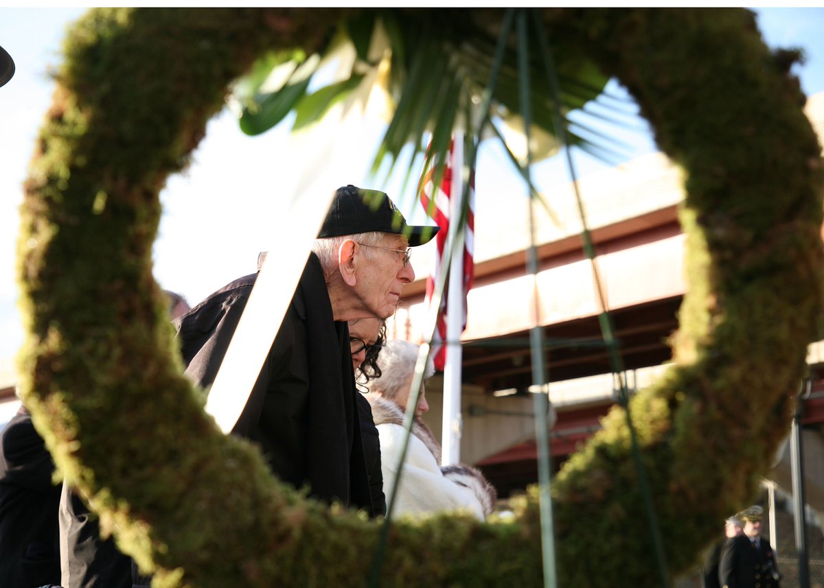 QBridgeProgram's tweet image. Yesterday, we were honored to have Pearl Harbor survivor Floyd Welch join us for a dedication ceremony at the new Pearl Harbor Memorial Park. Today, 77 years after the attack, let us reflect all who served our country and take a moment for those who never returned. #neverforget