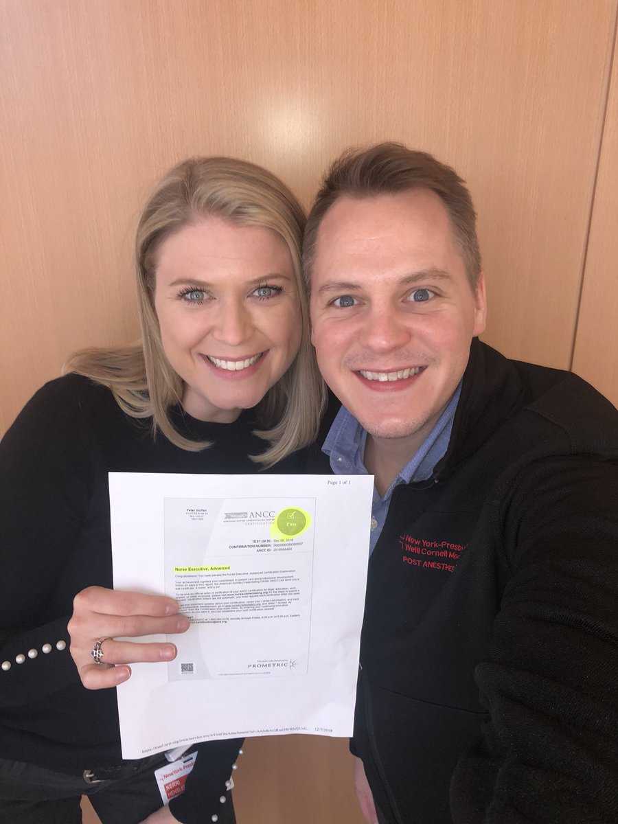 KerriHensler's tweet photo. SO proud of my work brother for passing NEA-BC!!!!!! @PeterStoffanRN @StephanieANolan #superstar #professionaldevelopment #advanced #whatsnext #dnpstudents #ANCC https://t.co/F7DspXjiDp