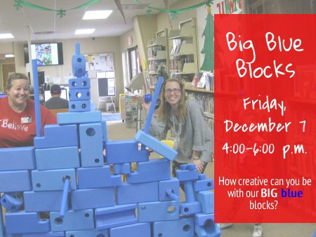 alvin_library's tweet image. Our BIG blue blocks will be out this afternoon. Stop by and get creative! #thealvinlibrary #getcreative 4la.co/1PMBS8